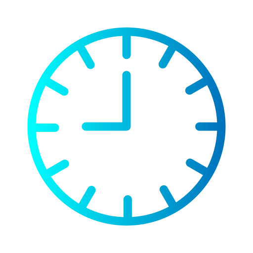 Clock icon reminding families that waiting to start the probate process can cause costly delays.reloj